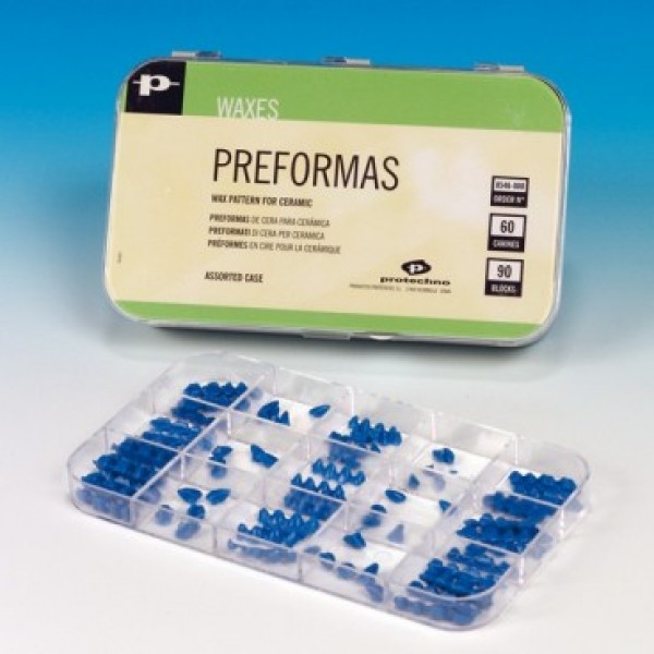 Preformas de Cera para Cerámica Kit 150u